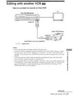 Preview for 85 page of Sony SLV-D100 Notes on operations & the setup menu Operating Instructions Manual