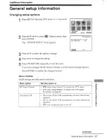 Предварительный просмотр 87 страницы Sony SLV-D100 Notes on operations & the setup menu Operating Instructions Manual