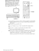 Предварительный просмотр 88 страницы Sony SLV-D100 Notes on operations & the setup menu Operating Instructions Manual