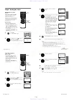 Предварительный просмотр 11 страницы Sony SLV-D100 Notes on operations & the setup menu Service Manual