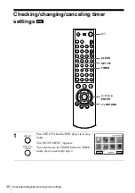 Preview for 40 page of Sony SLV-D201P Operating Instructions  (primary manual) Operating Instructions Manual