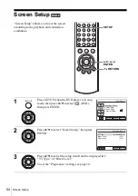 Preview for 54 page of Sony SLV-D251P Operating Instructions Manual