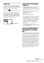 Preview for 7 page of Sony SLV-D261P - Dvd/vhs Combo Operating Instructions Manual