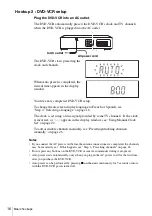 Preview for 16 page of Sony SLV-D261P - Dvd/vhs Combo Operating Instructions Manual