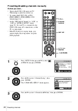 Preview for 26 page of Sony SLV-D261P - Dvd/vhs Combo Operating Instructions Manual