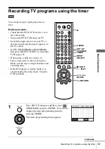 Preview for 43 page of Sony SLV-D261P - Dvd/vhs Combo Operating Instructions Manual