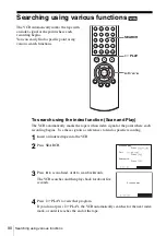 Preview for 90 page of Sony SLV-D261P - Dvd/vhs Combo Operating Instructions Manual