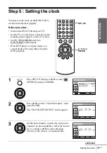 Preview for 19 page of Sony SLV-D281P Operating Instructions Manual