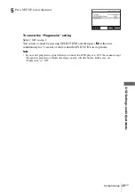 Preview for 49 page of Sony SLV-D281P Operating Instructions Manual