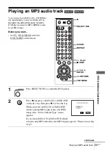 Preview for 69 page of Sony SLV-D281P Operating Instructions Manual