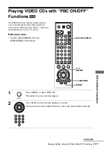 Preview for 79 page of Sony SLV-D281P Operating Instructions Manual