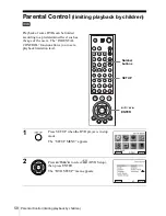 Preview for 58 page of Sony SLV-D300P Operating Instructions (SLVD300P) Operating Instructions Manual