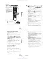 Предварительный просмотр 17 страницы Sony SLV-D350P Operating Instructions (SLVD350P DVD-VCR) Service Manual