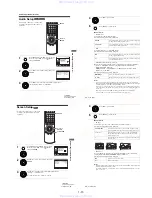 Предварительный просмотр 25 страницы Sony SLV-D350P Operating Instructions (SLVD350P DVD-VCR) Service Manual