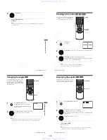 Предварительный просмотр 28 страницы Sony SLV-D350P Operating Instructions (SLVD350P DVD-VCR) Service Manual