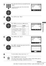 Предварительный просмотр 57 страницы Sony SLV-D360P Operating Instructions (For SLV-D360P DVD Player) Operating Instructions Manual