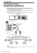 Предварительный просмотр 62 страницы Sony SLV-D360P Operating Instructions (For SLV-D360P DVD Player) Operating Instructions Manual