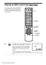 Предварительный просмотр 90 страницы Sony SLV-D360P Operating Instructions (For SLV-D360P DVD Player) Operating Instructions Manual