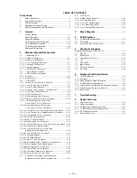 Preview for 3 page of Sony SLV-D360P Operating Instructions (For SLV-D360P DVD Player) Service Manual