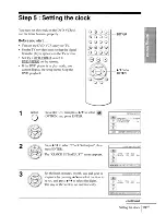 Preview for 19 page of Sony SLV-D380P - Dvd/vhs Combo Operating Instructions Manual