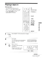 Preview for 31 page of Sony SLV-D380P - Dvd/vhs Combo Operating Instructions Manual