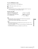 Preview for 37 page of Sony SLV-D380P - Dvd/vhs Combo Operating Instructions Manual