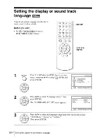 Preview for 50 page of Sony SLV-D380P - Dvd/vhs Combo Operating Instructions Manual