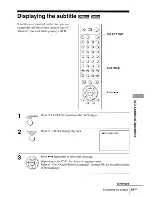 Preview for 59 page of Sony SLV-D380P - Dvd/vhs Combo Operating Instructions Manual