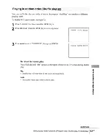 Preview for 63 page of Sony SLV-D380P - Dvd/vhs Combo Operating Instructions Manual