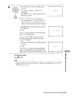 Preview for 83 page of Sony SLV-D380P - Dvd/vhs Combo Operating Instructions Manual