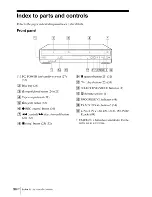 Preview for 96 page of Sony SLV-D380P - Dvd/vhs Combo Operating Instructions Manual