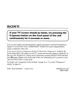 Preview for 119 page of Sony SLV-D380P - Dvd/vhs Combo Operating Instructions Manual