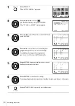 Предварительный просмотр 22 страницы Sony SLV-D900G Operating Instructions Manual