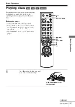 Предварительный просмотр 27 страницы Sony SLV-D900G Operating Instructions Manual