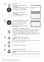 Предварительный просмотр 44 страницы Sony SLV-D900G Operating Instructions Manual