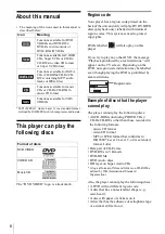 Preview for 6 page of Sony SLV-D910AZ Operating Instructions Manual