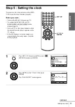 Preview for 15 page of Sony SLV-D910AZ Operating Instructions Manual