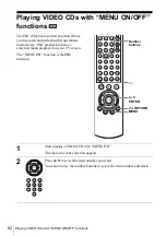 Preview for 82 page of Sony SLV-D910AZ Operating Instructions Manual