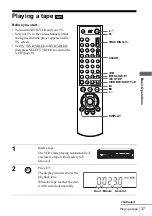 Preview for 37 page of Sony SLV-D910B Operating Instructions Manual