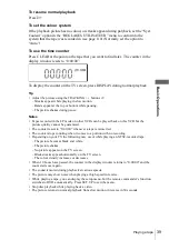 Preview for 39 page of Sony SLV-D910B Operating Instructions Manual