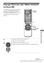 Preview for 93 page of Sony SLV-D910B Operating Instructions Manual