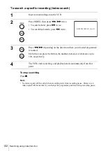 Preview for 102 page of Sony SLV-D910B Operating Instructions Manual