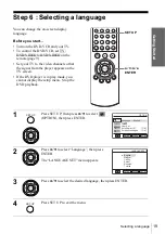 Preview for 19 page of Sony SLV-D910N Operating Instructions Manual