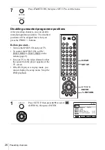 Preview for 26 page of Sony SLV-D910N Operating Instructions Manual