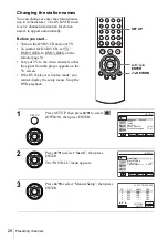 Preview for 28 page of Sony SLV-D910N Operating Instructions Manual