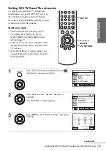 Preview for 31 page of Sony SLV-D910N Operating Instructions Manual