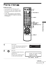 Preview for 39 page of Sony SLV-D910N Operating Instructions Manual