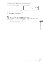 Preview for 49 page of Sony SLV-D910N Operating Instructions Manual