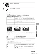 Preview for 59 page of Sony SLV-D910N Operating Instructions Manual