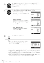 Preview for 62 page of Sony SLV-D910N Operating Instructions Manual